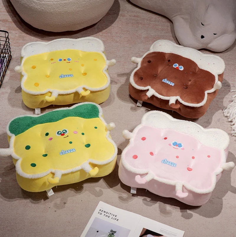 3D-Plüsch-Sitzkissen im Sandwich-Design Skanto
