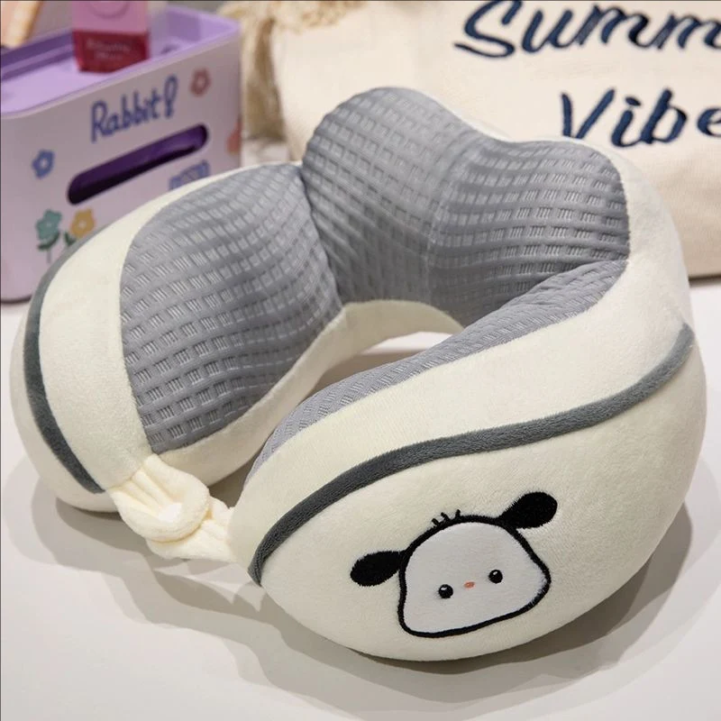 Ergonomisches Plüsch-Nackenkissen mit Tiermotiv Skanto