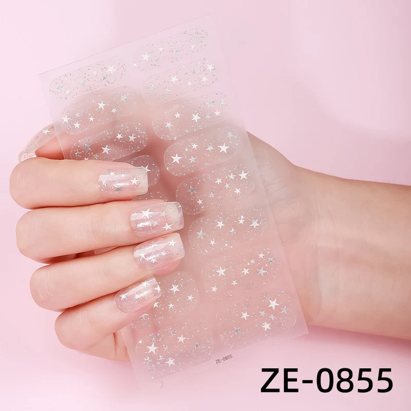 Sternen Ombre Nagel Wraps