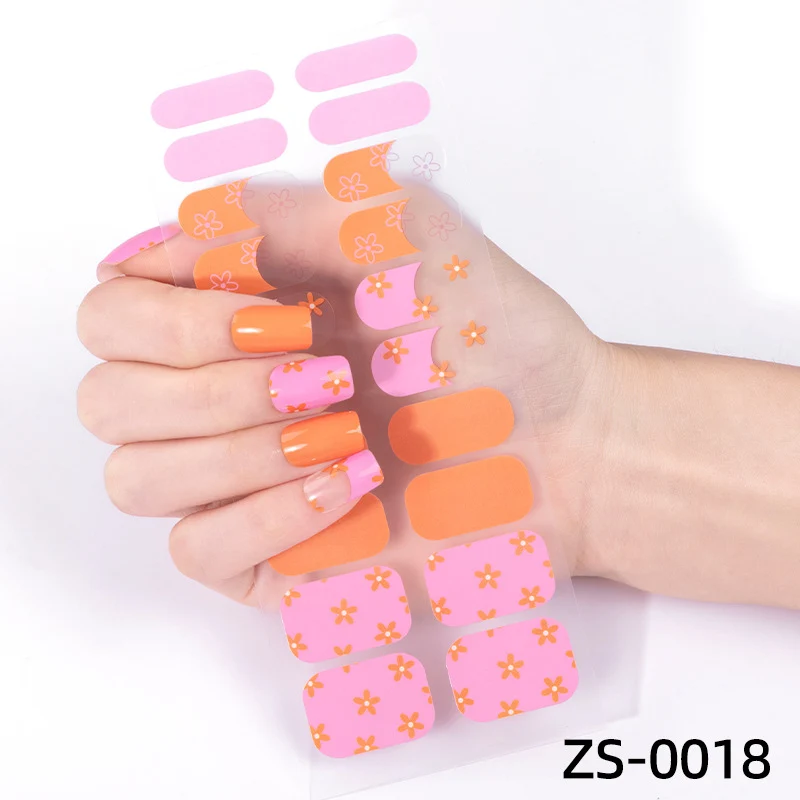 Glitzernde Glitter Nagelsticker