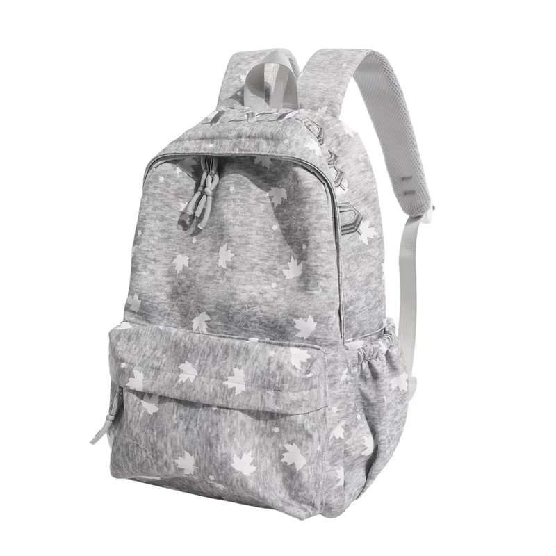 Stilvoller Rucksack mit Blattmuster Skanto