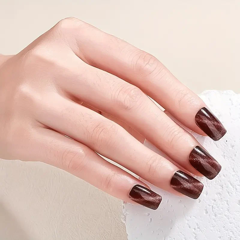 Glitzernde Nagelkunst Aufkleber