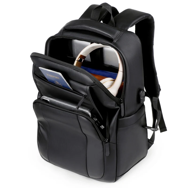 Multifunktionaler Laptop-Rucksack mit ergonomischem Design und schützender Polsterung Skanto