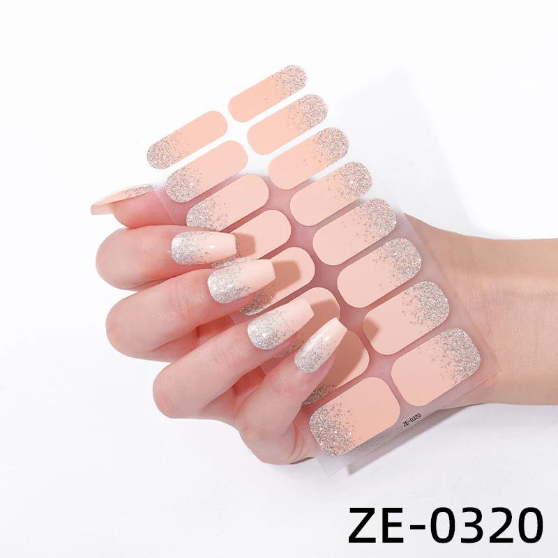 Premium Funkelnde Glitzer Nagelumhüllungen