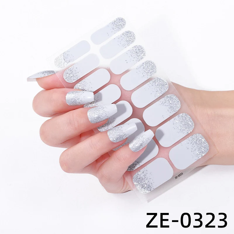 Premium Funkelnde Glitzer Nagelumhüllungen
