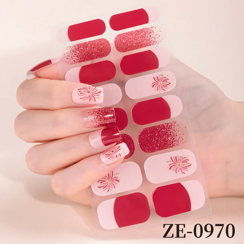 Urlaubs-Themen Nagelwraps