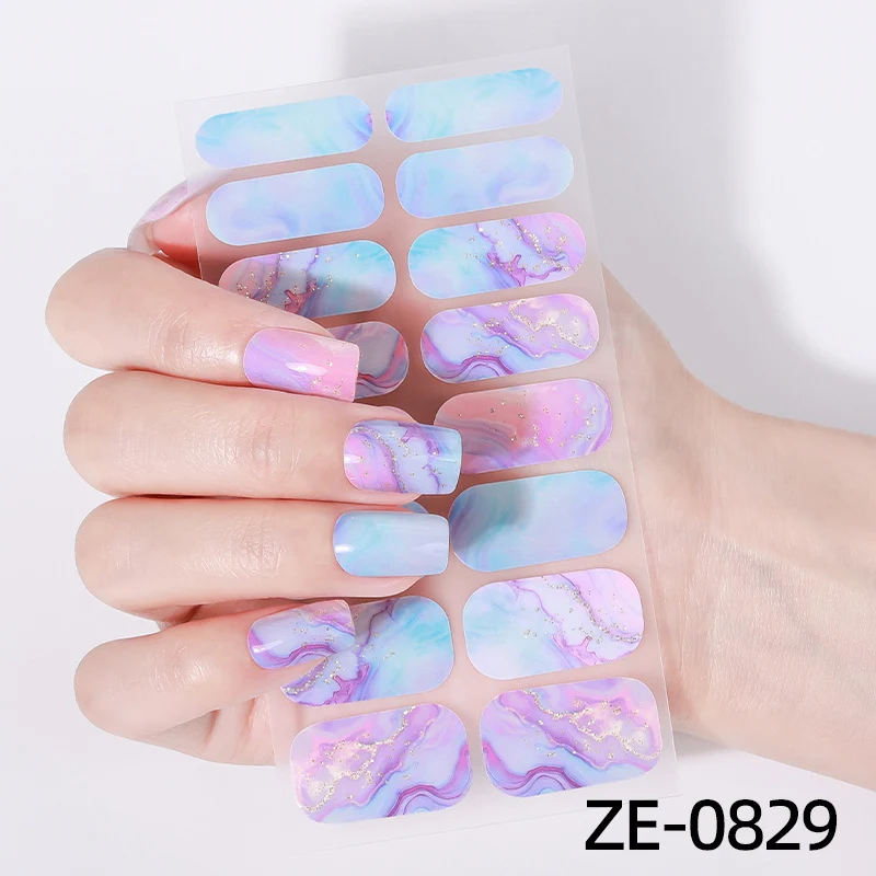 Ombre Nail Art Aufkleber