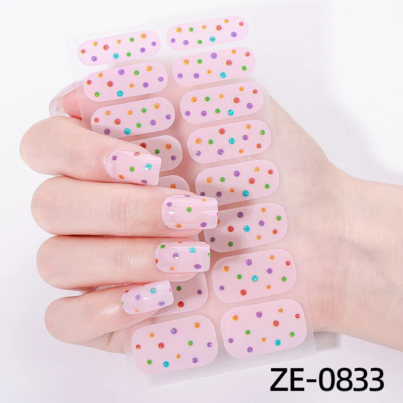 Ombre Nail Art Aufkleber