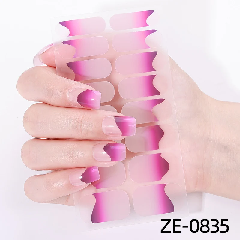Ombre Nail Art Aufkleber