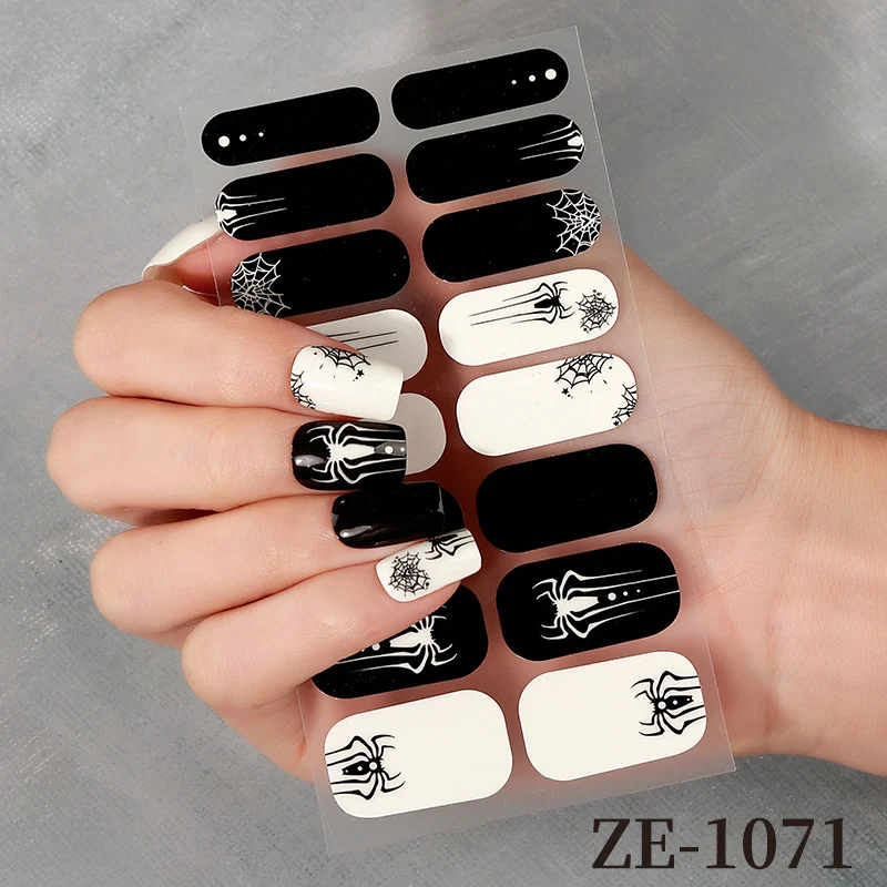 Halloween-Themen Nail Wraps
