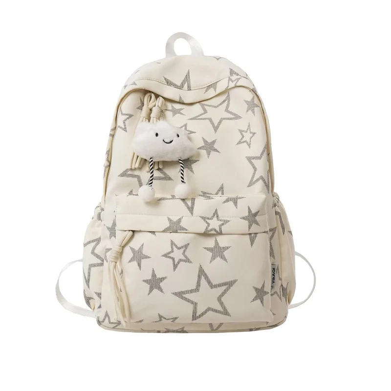 Verspielter Rucksack mit Sternenmuster Skanto
