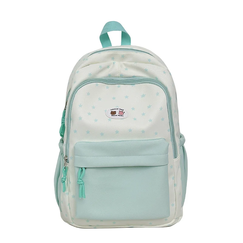 Rucksack mit Sternenprint und vielen Fächern Skanto