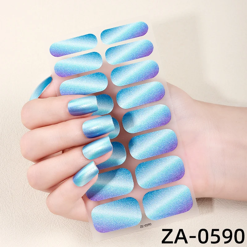 Gradient Gel Nagel Wraps
