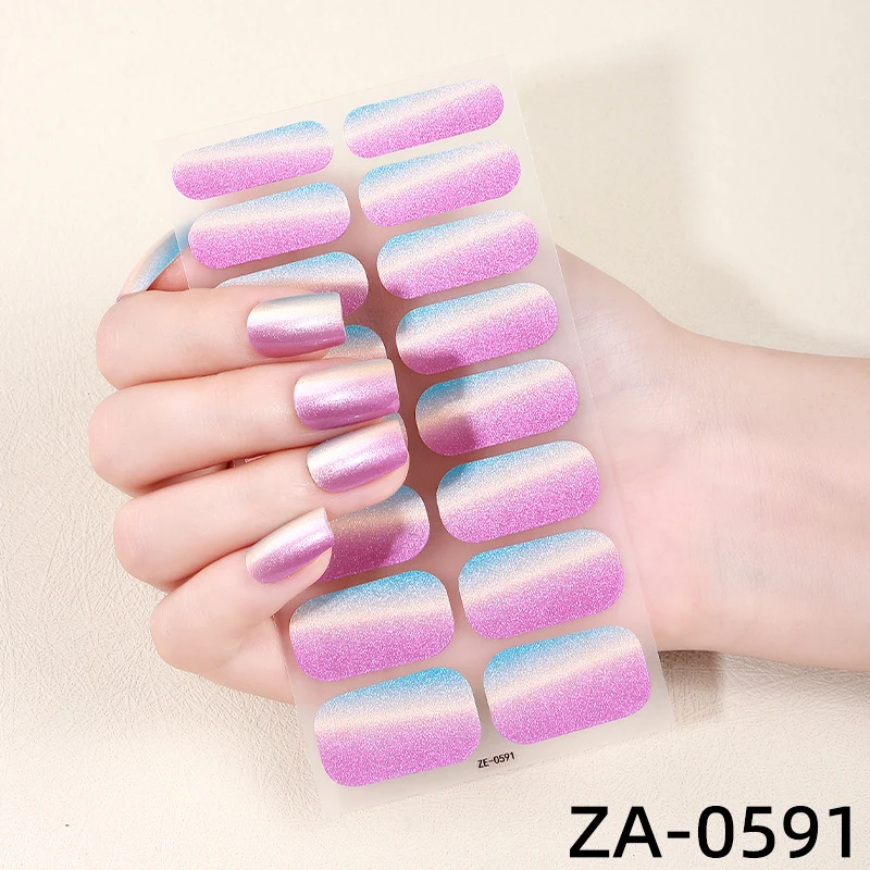 Gradient Gel Nagel Wraps