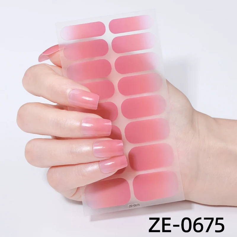 Gradient Gel Nagel Wraps