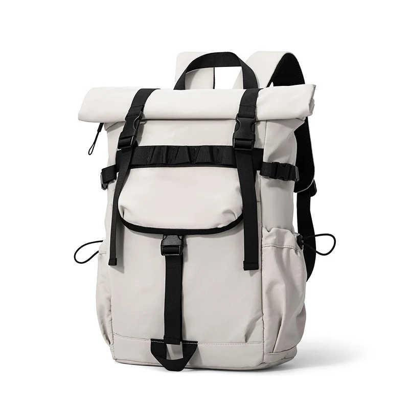 Urbaner Rucksack mit flexiblem Roll-Top-Verschluss und vielseitigen Taschen Skanto