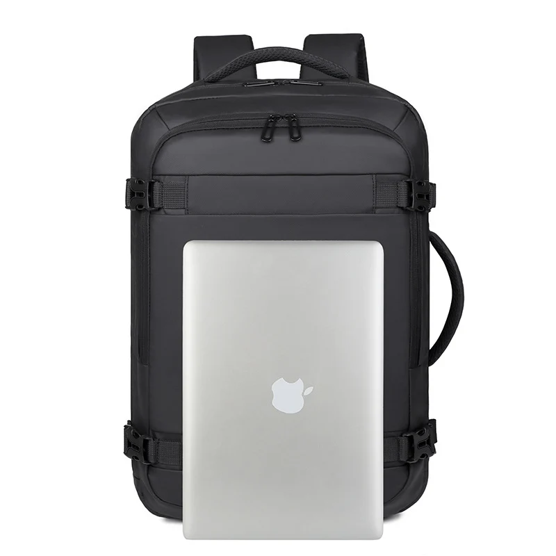 Multifunktionaler Rucksack mit erweiterbarem Stauraum und ergonomischen Gurten Skanto