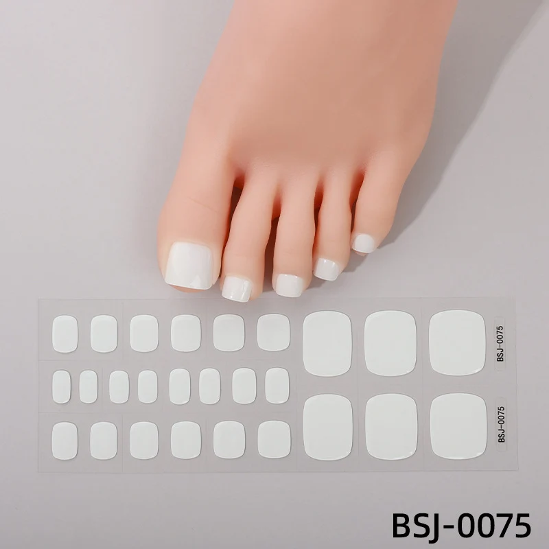 Elegante Fußnagelaufkleber