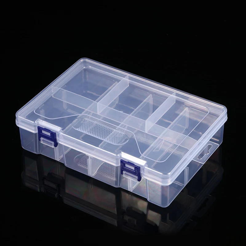 Multi-Compartment-Transparente-Handwerks-Organizer-Box Brehn