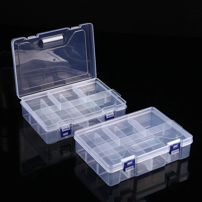 Multi-Compartment-Transparente-Handwerks-Organizer-Box Brehn