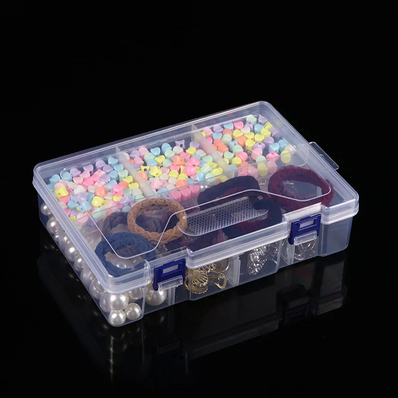 Multi-Compartment-Transparente-Handwerks-Organizer-Box Brehn