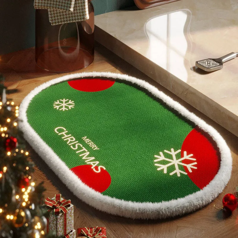 Weihnachts-Themen dekorative Badmatte