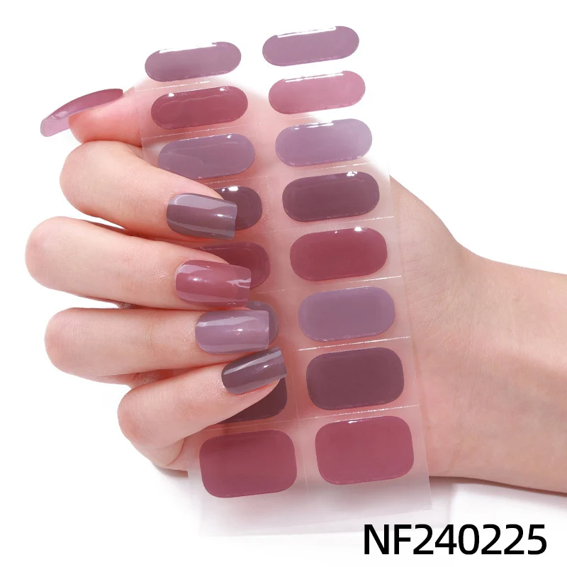 Elegante Gel-Nagel-Wickel