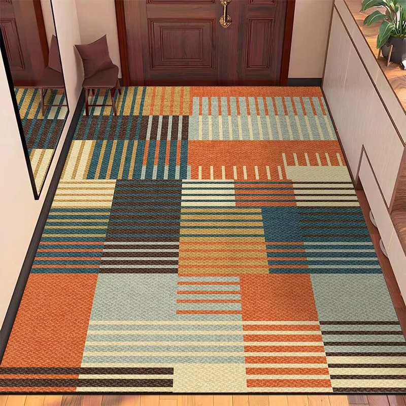 Künstlerischer geometrischer Teppich
