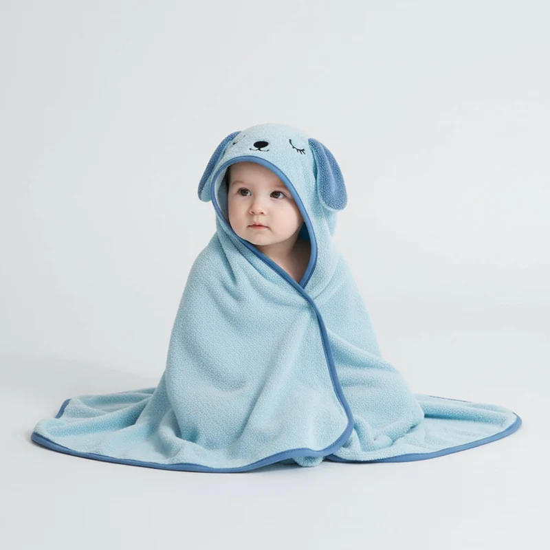 Kapuzen-Babyhandtuch - FluffyTowel