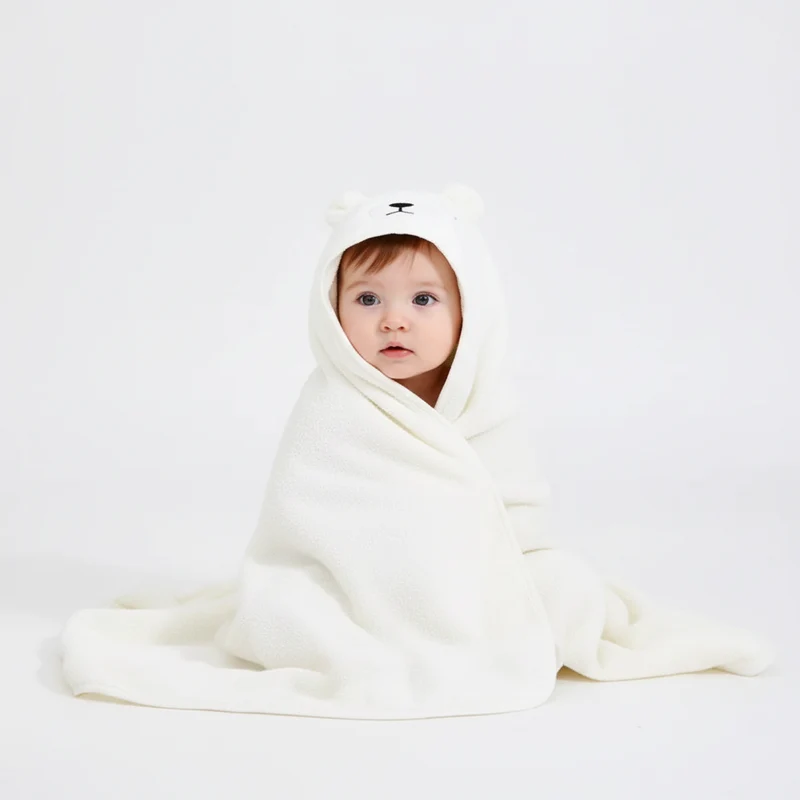 Kapuzen-Babyhandtuch - FluffyTowel