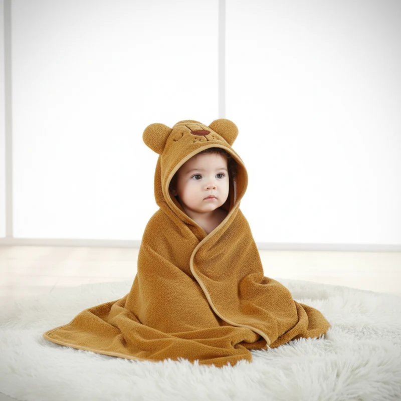 Kapuzen-Babyhandtuch - FluffyTowel