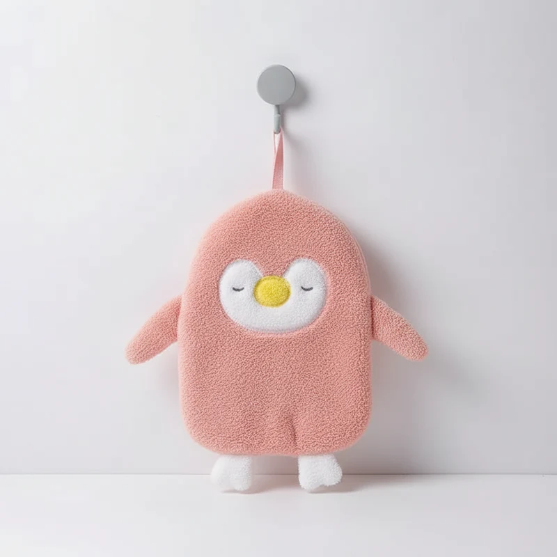 Korallfleece Handtuch - PenguinTowel