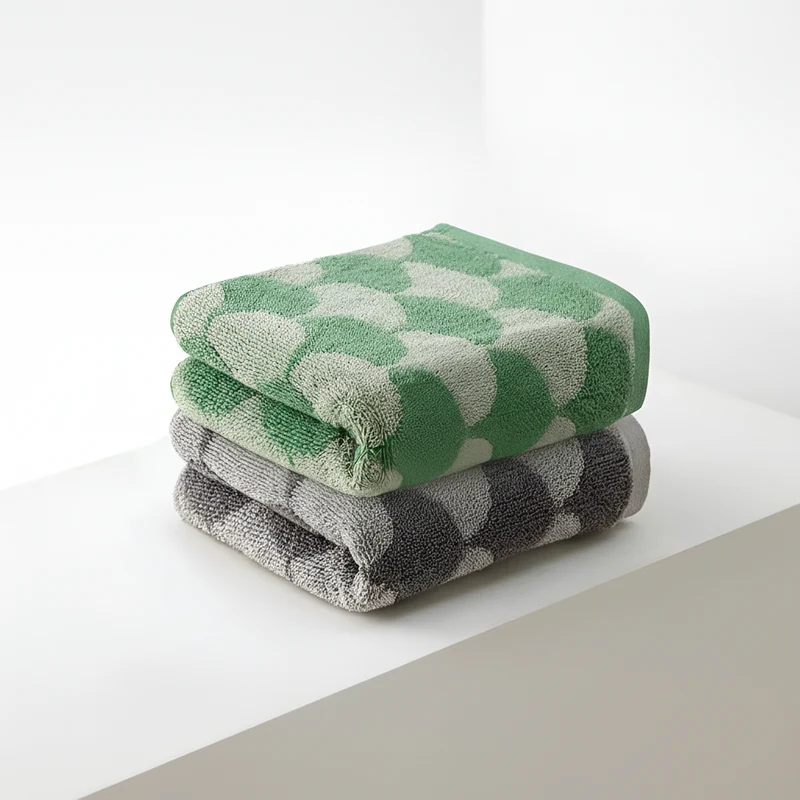 Jacquard-Baumwollhandtuch - FanTowel