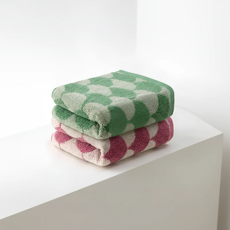 Jacquard-Baumwollhandtuch - FanTowel