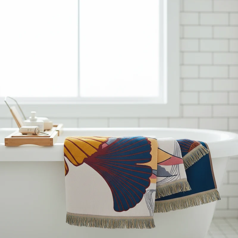 Stylisches Strandhandtuch - GinkgoTowel