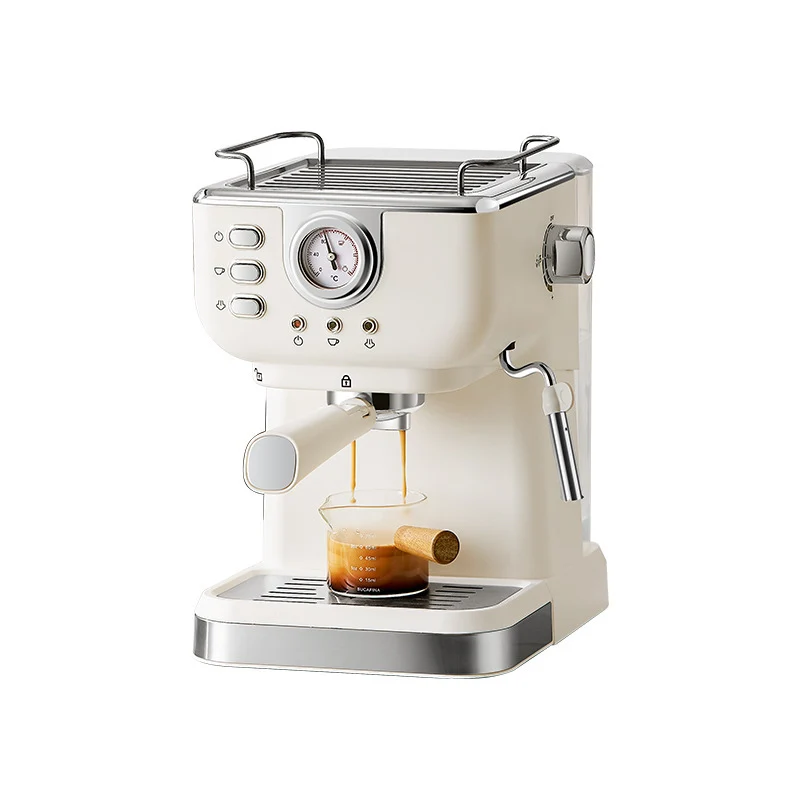Espressomaschine mit integrierter Dampfdüse und präziser Temperaturregelung Skanto