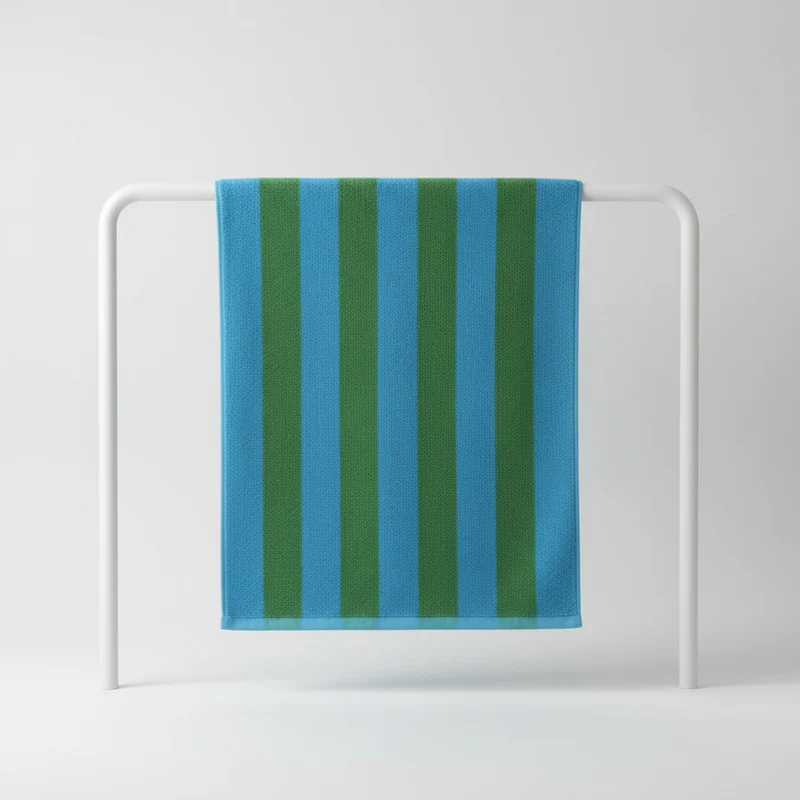 Gestreiftes Handtuch Set - RetroTowel