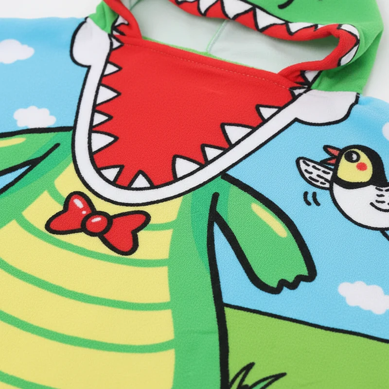 Handtuch Mit Kapuze - DinoTowel