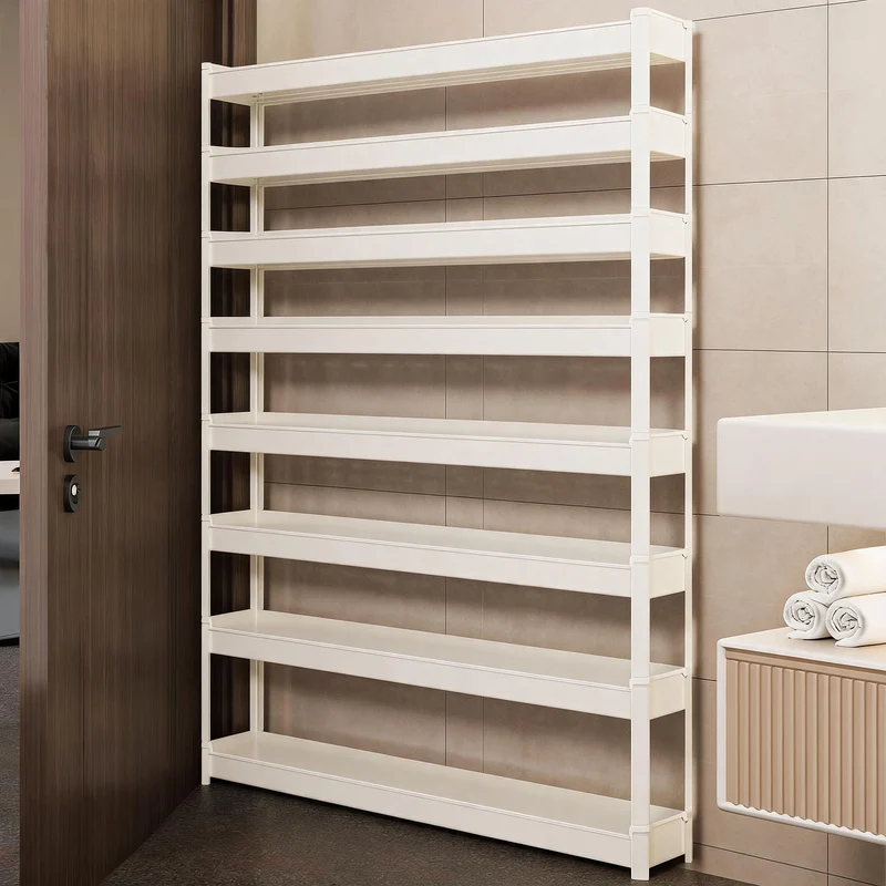 Slim drei-stufig schmal Badezimmer & Waschbecken vertikaler Speicherregal Organizer
