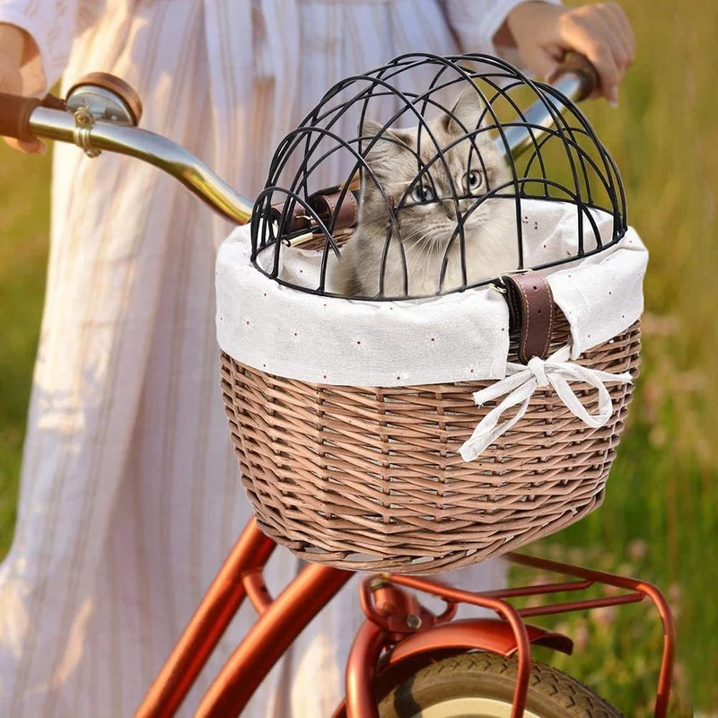 Woven Pet Carrier Basket Brehn