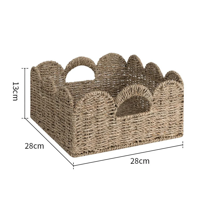 Woven Decorative Serving Tray Brehn