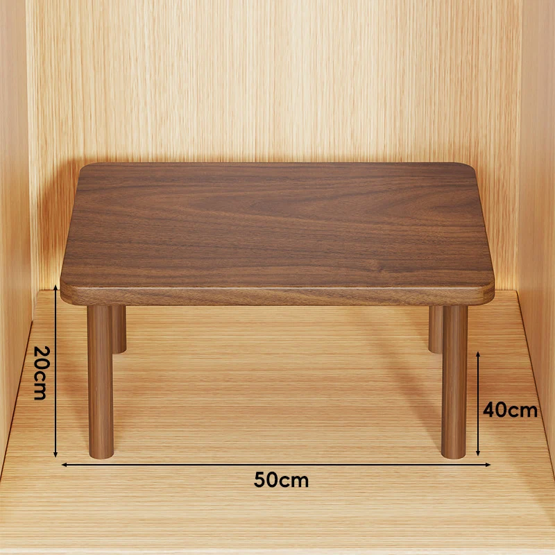 Verstellbarer Mehrhöhe Holz Monitorständer und Desktop Regal