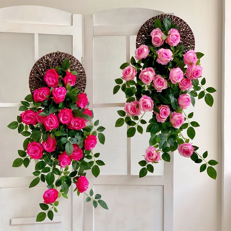 Elegante Blumen Wanddekoration