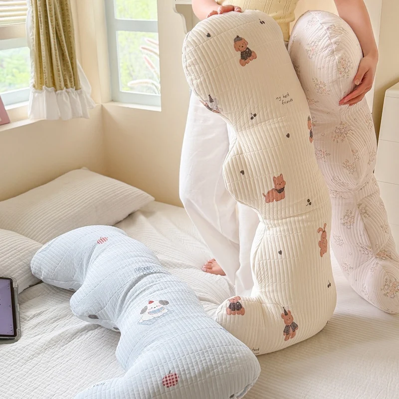 Ergonomisches Schwangerschafts- und Stillkörperkissen mit C‑Form