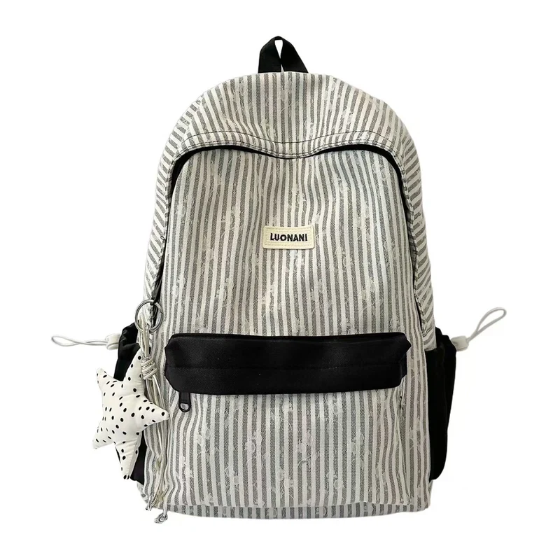 Leichter gestreifter Freizeitrucksack Skanto