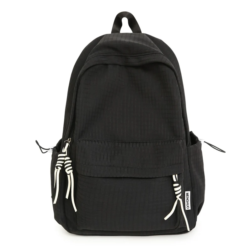 Vielseitiger leichter Schulrucksack mit Gittermuster Skanto