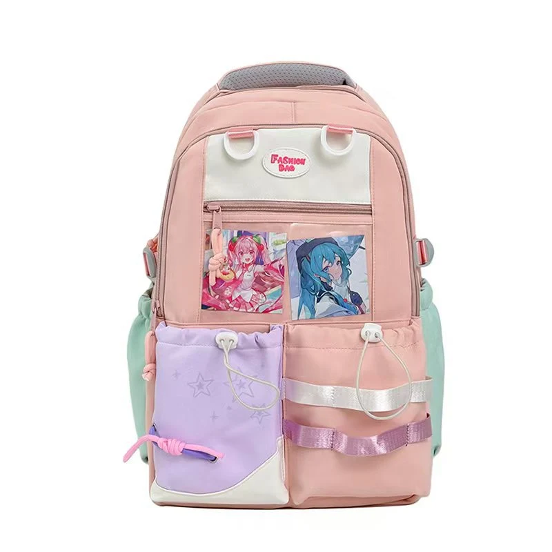 Multifunktionaler Rucksack Skanto mit grafischer Illustration