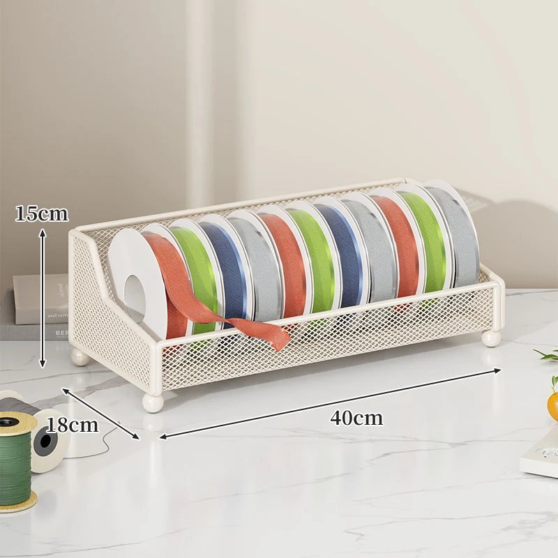 Bandrolle und Bastelbedarf Netz Organizer Regal
