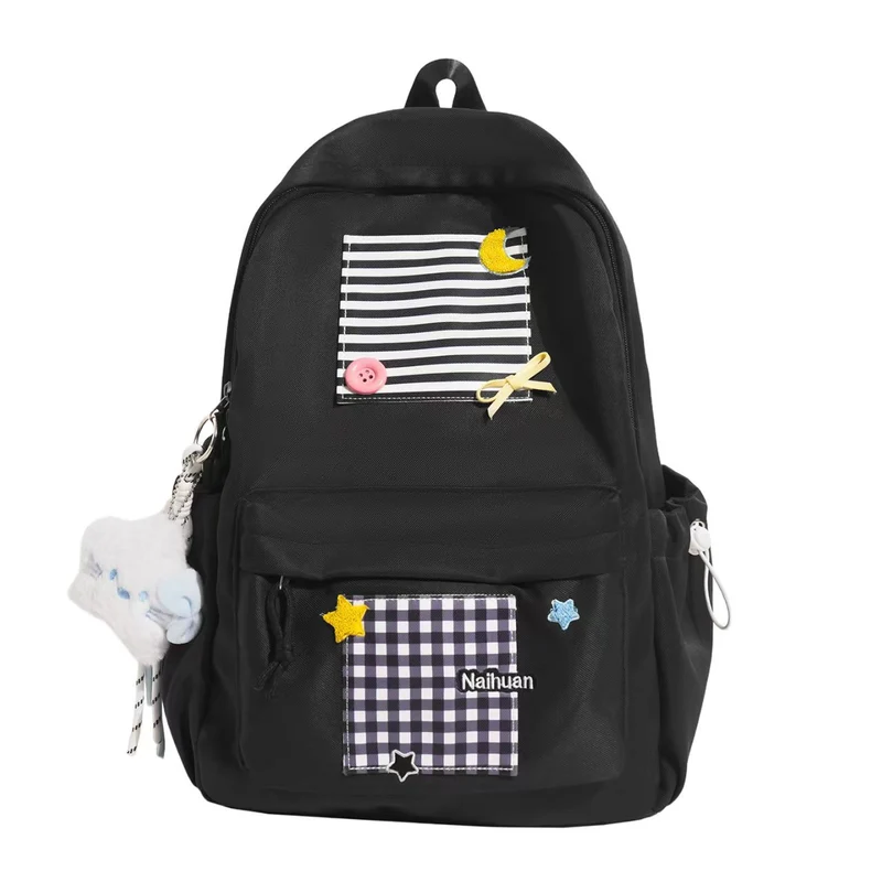 Dekorativer Rucksack mit mehreren Fächern Skanto