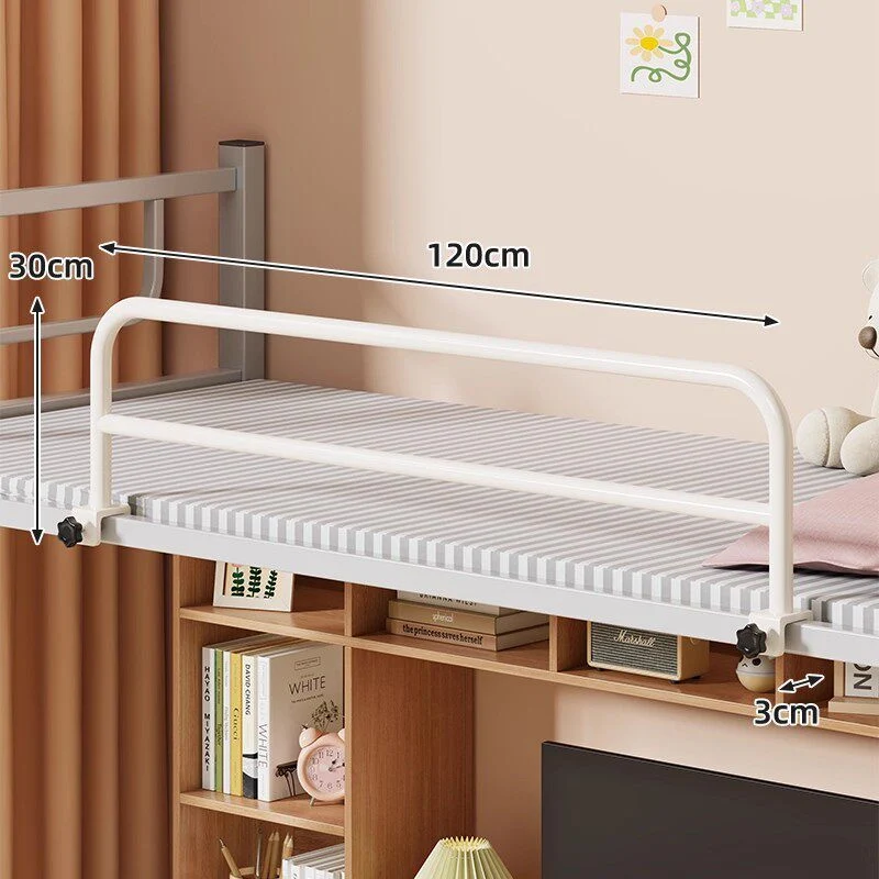 Polsterbare Klem-Montierte Bett-Sicherheitsleiste mit Stoffpaneel